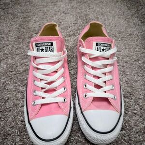 Converse All Star Women's Sneakers in Pink and White